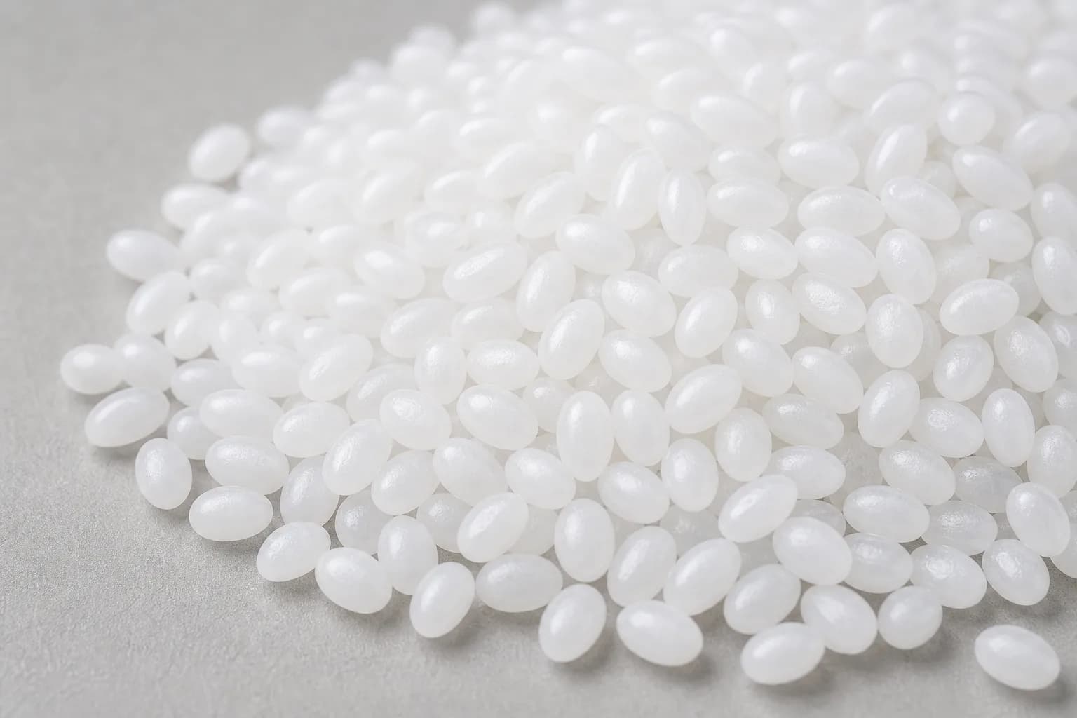 Customized formulations for textile working conditionsMaterial granules