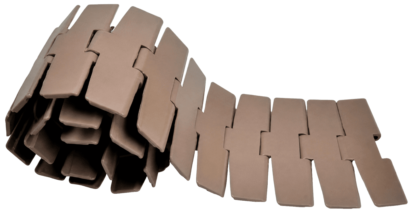 Injection-molded segmented conveyor belt component