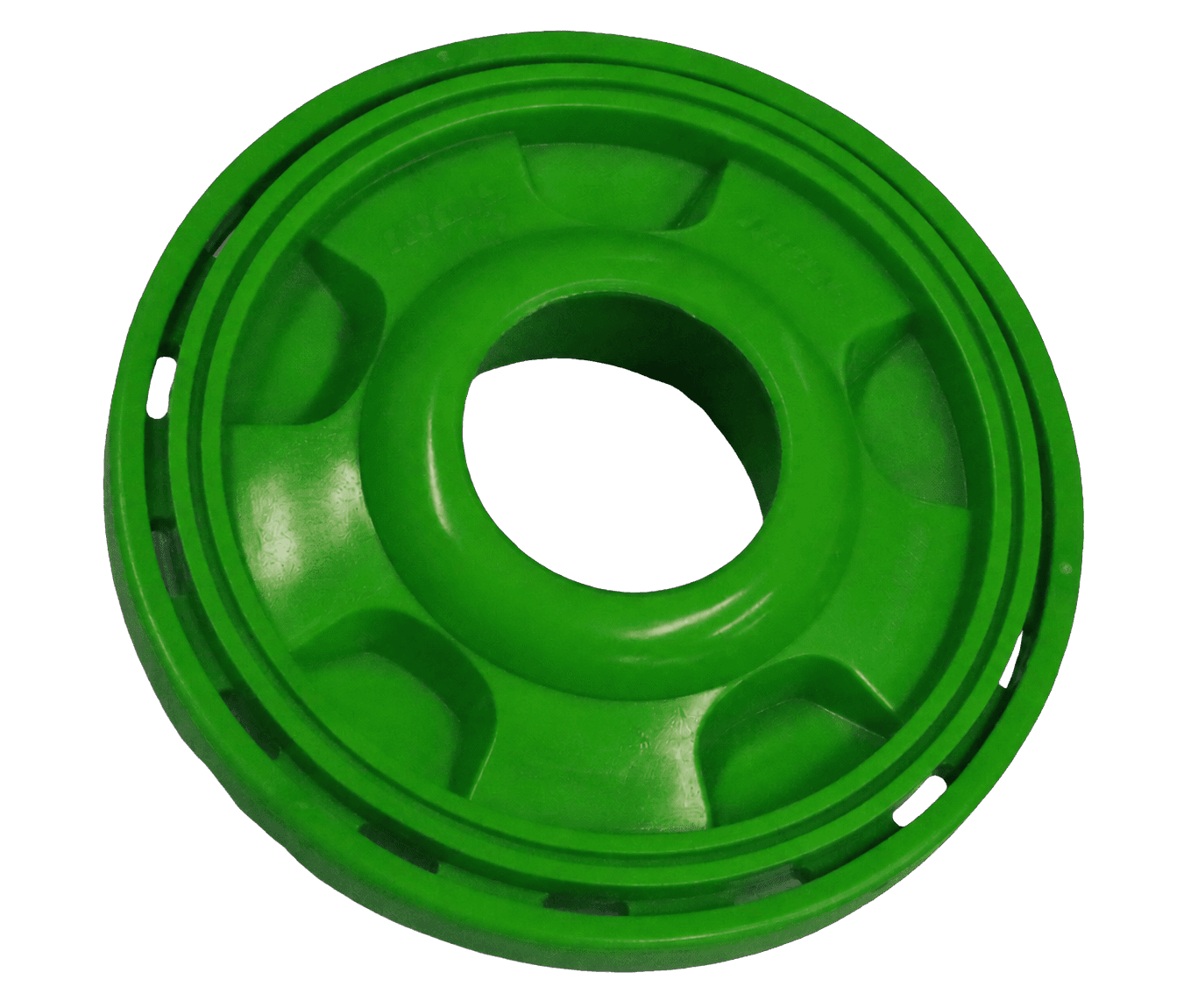 Green injection-molded roller components
