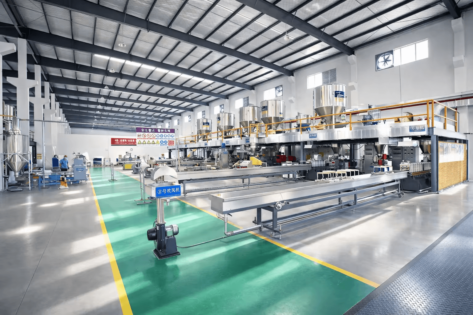 Taiyi Nano twin-screw extrusion production line
