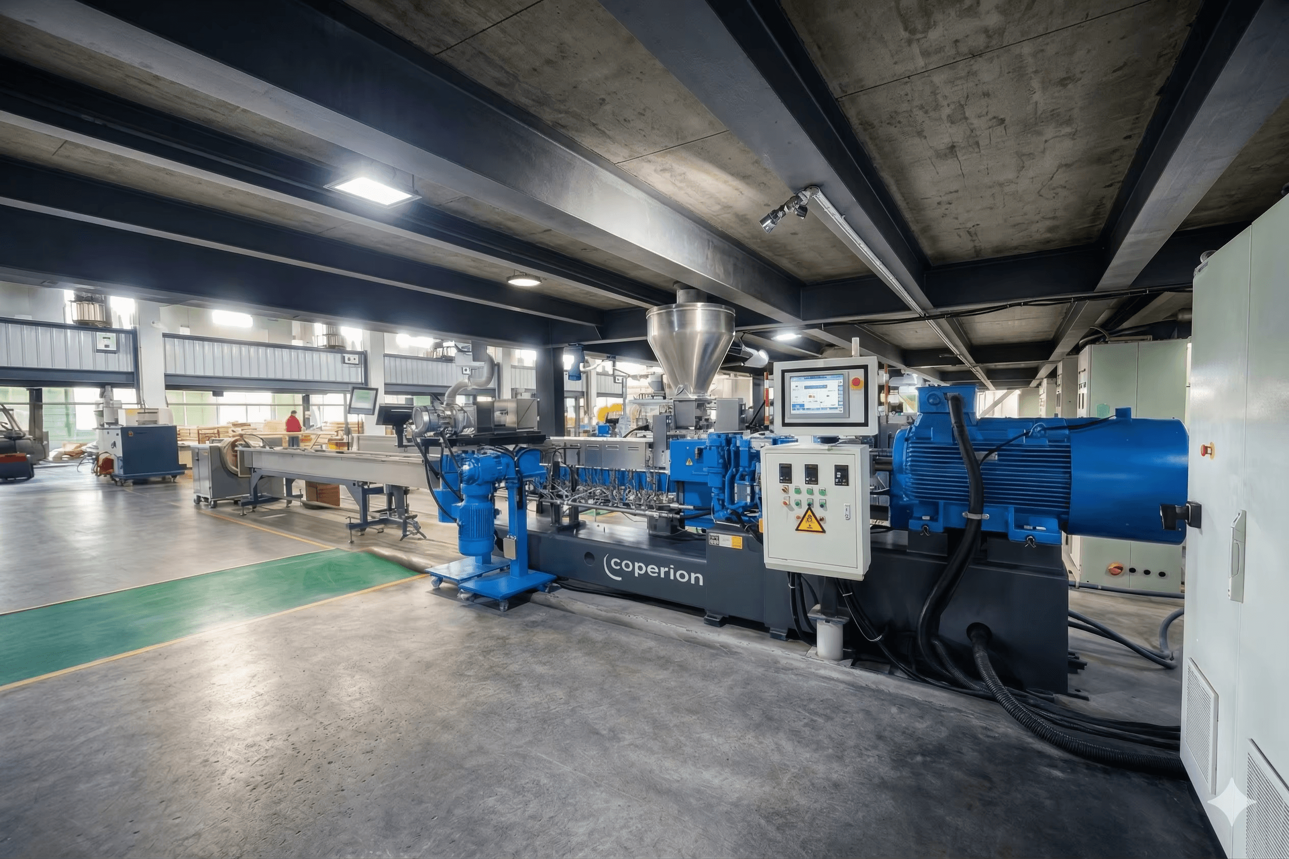 Taiyi Nano extruder and production equipment